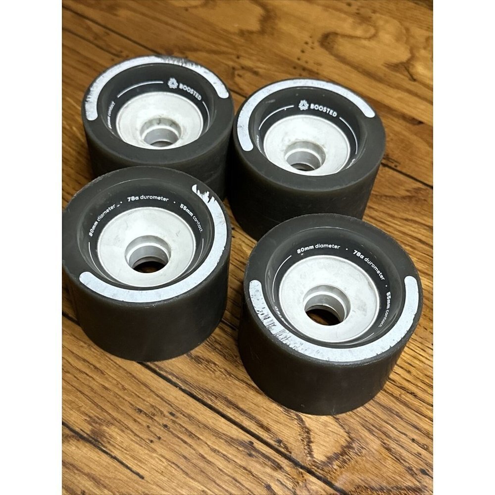 Boosted Board V2 OE Wheels Gray 80mm
